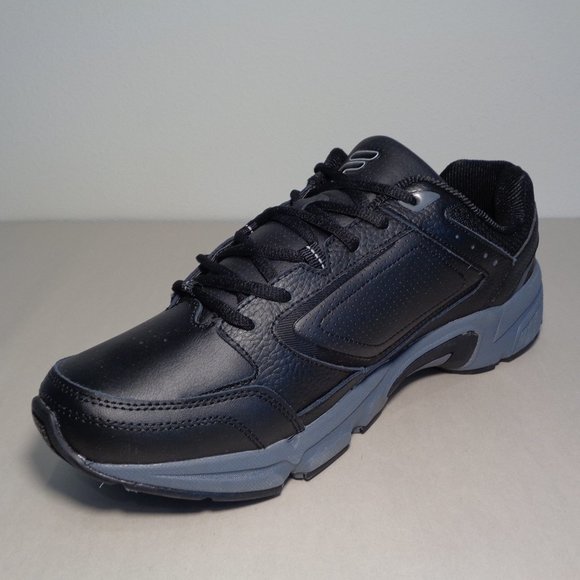 Fila Size 11.5 M MEMORY DECIMUS 7 Black Leather Sneakers New Men's Shoes - Picture 8 of 16